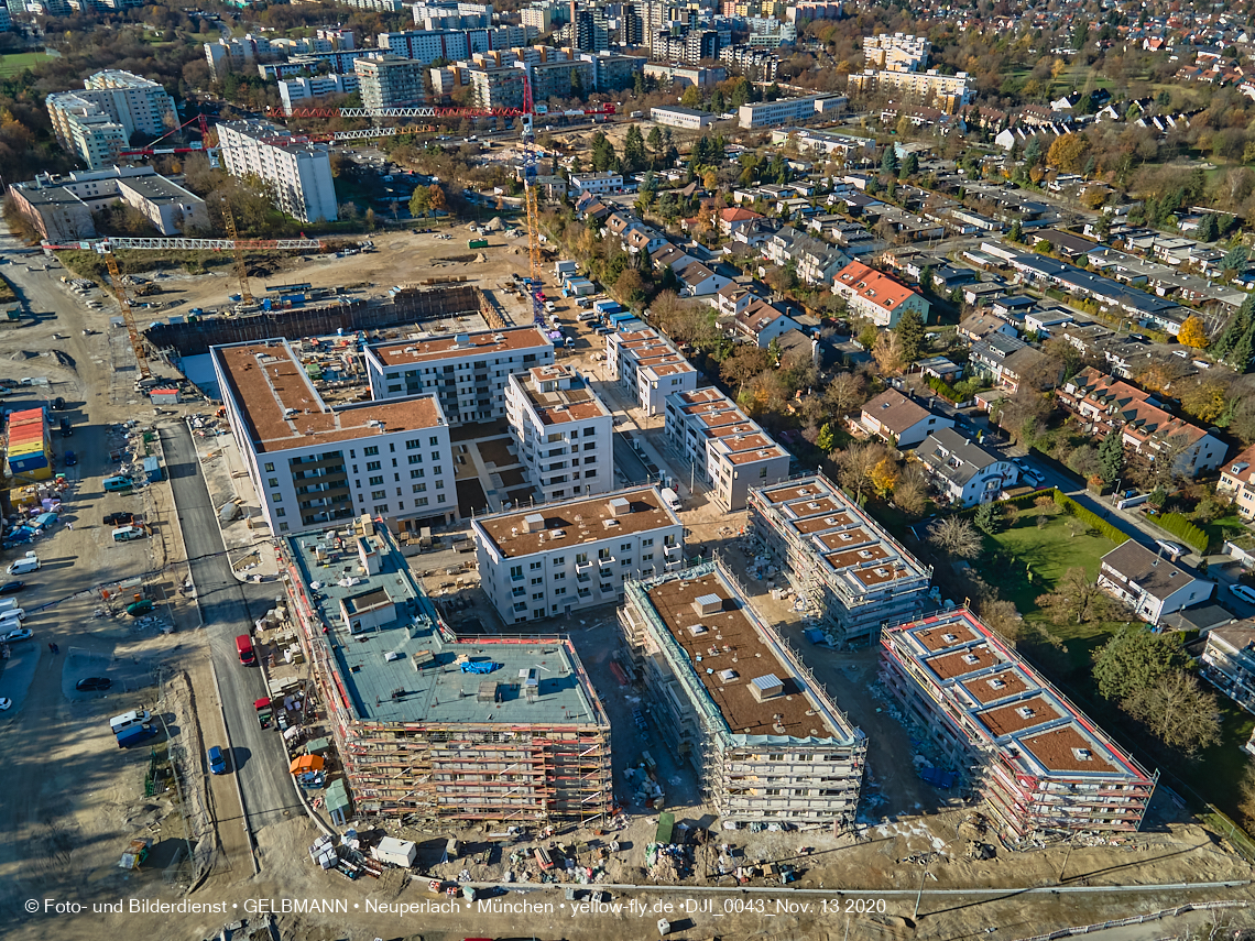 13.11.2020 - Piederstorfer Gelände und Alexisqaurtier am Karl-Marx-Ring in Neuperlach 13.11.2020 - Piederstorfer Gelände und Alexisqaurtier am Karl-Marx-Ring in Neuperlach